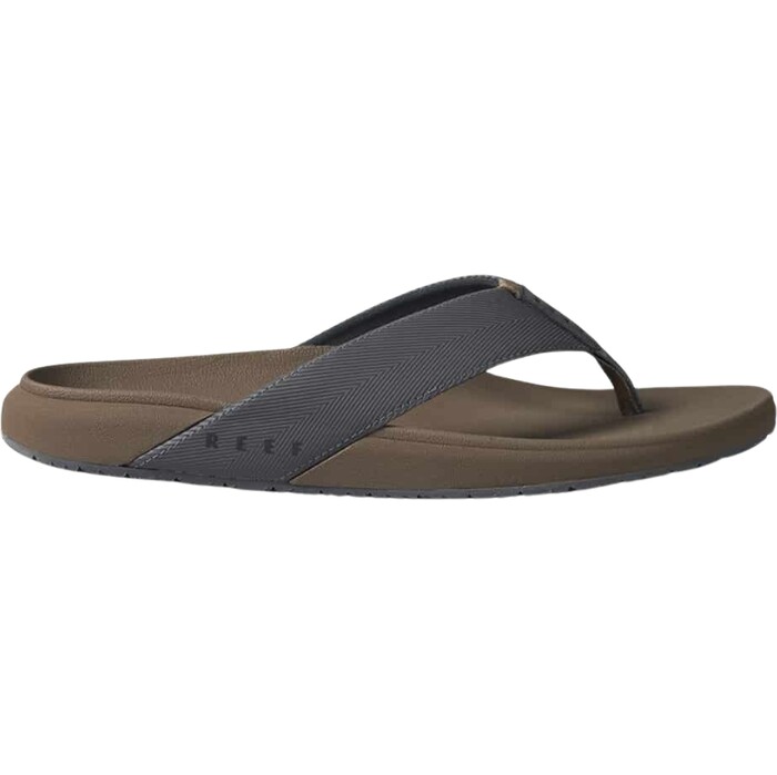 2024 Reef Mens The Raglan Flip Flop Sandal CJ3889 - Fossil / Grey